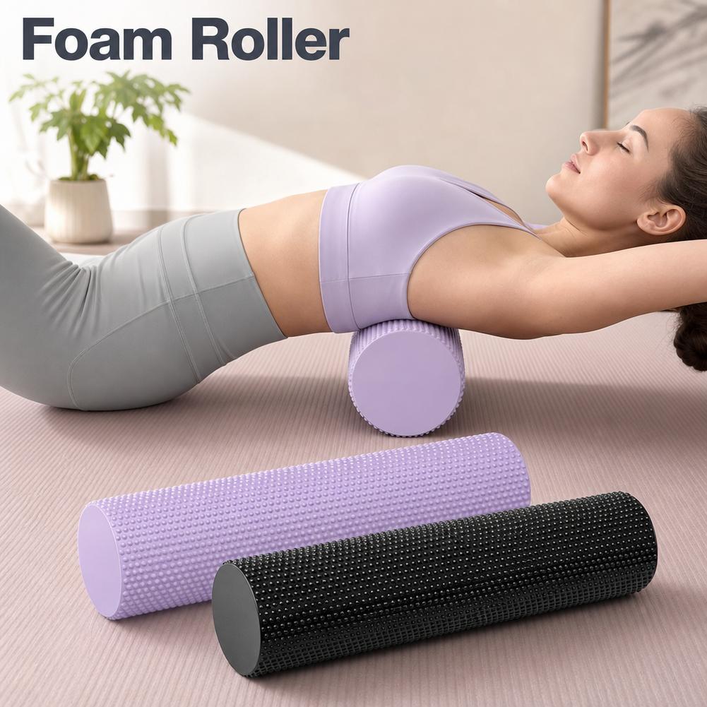 Health Wellness Fitness - Wałek piankowy EVA do jogi o