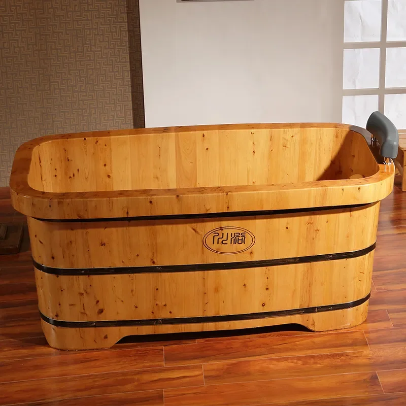 Drewniana wanna z cedrowego dr – Health Wellness Spa recenzja i cena