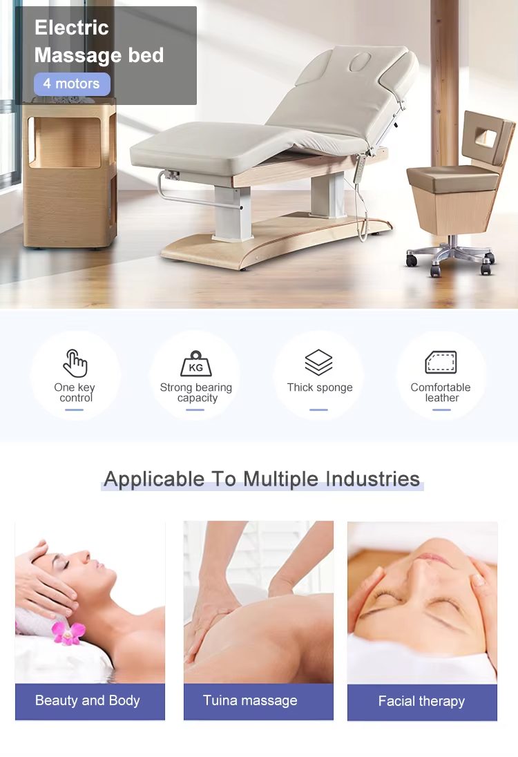 Elektryczny stół do masażu z d – Health Wellness Spa recenzja i cena